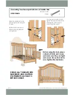 Предварительный просмотр 14 страницы Baby Applesseed Davenport Assembly Manual