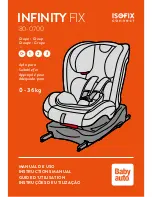Baby auto Infinity Fix Instruction Manual preview