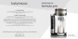 Baby Brezza Formula Pro FRP0045 Instructions For Set-Up, Use And Cleaning preview