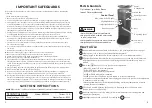 Preview for 2 page of Baby Brezza instant warmer advanced BRZ0080 Instructions