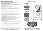 Preview for 2 page of Baby Brezza one step Instructions