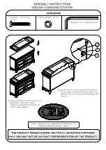 Baby Cache ADELINA CHANGING STATION Assembly Instructions preview