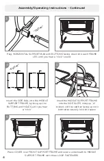 Предварительный просмотр 4 страницы BABY DELIGHT Beside Me BD06040 Instructions Manual