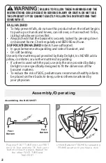 Предварительный просмотр 2 страницы BABY DELIGHT Beside Me Doze Instructions Manual