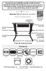 BABY DELIGHT Beside Me Dreamer Summit Quick Start Manual preview