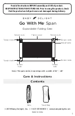 BABY DELIGHT Go With Me Span Care Instructions preview