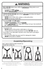 Preview for 2 page of BABY DELIGHT GoWithMe Alpine Care Instructions