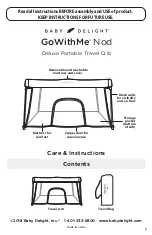 Preview for 1 page of BABY DELIGHT GoWithMe Nod Instructions Manual