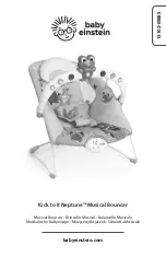 Baby Einstein Kick to It Neptune Musical Bouncer Manual preview