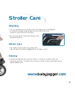 Предварительный просмотр 15 страницы Baby Jogger CITY ELITE SINGLE Assembly Instructions Manual