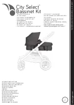 Preview for 1 page of Baby Jogger City Select Bassinet Kit Assembly Instructions Manual