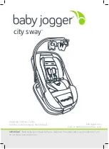 Baby Jogger City Sway Assembly Instructions Manual preview