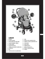 Предварительный просмотр 109 страницы Baby Jogger City Versa Assembly Instructions Manual