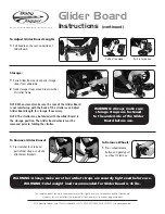 Preview for 2 page of Baby Jogger Glider Board Instructions