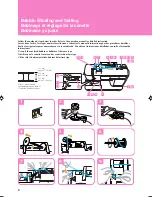 Предварительный просмотр 6 страницы Baby Lock A-LINES Sofia BL137A Quick Reference Manual