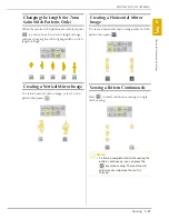 Preview for 143 page of Baby Lock Aria BLAR Instruction And Reference Manual