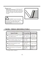 Предварительный просмотр 20 страницы Baby Lock Audrey BL67 Instruction And Reference Manual