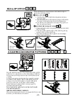 Предварительный просмотр 31 страницы Baby Lock Audrey BL67 Instruction And Reference Manual