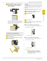 Preview for 103 page of Baby Lock Aventura BLMAV Instruction And Reference Manual