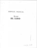 Preview for 32 page of Baby Lock BL-101 Service Manual