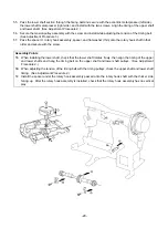 Предварительный просмотр 22 страницы Baby Lock BL-6300 Service Manual