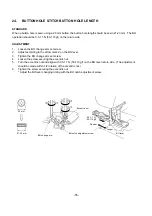 Предварительный просмотр 57 страницы Baby Lock BL-6300 Service Manual