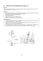 Preview for 60 page of Baby Lock BL-6300 Service Manual