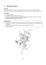 Предварительный просмотр 46 страницы Baby Lock BL-6800 Service Manual