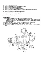 Предварительный просмотр 11 страницы Baby Lock BL7800 Service Manual