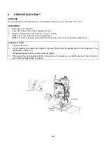 Preview for 30 page of Baby Lock BL7800 Service Manual