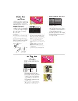 Preview for 2 page of Baby Lock BLE sERIES Instructions