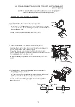 Предварительный просмотр 13 страницы Baby Lock BLE1 Service Manual