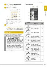 Предварительный просмотр 25 страницы Baby Lock BLTA Instruction & Reference Manual