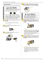 Preview for 42 page of Baby Lock BLTA Instruction & Reference Manual