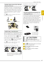 Preview for 69 page of Baby Lock BLTA Instruction & Reference Manual