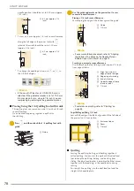 Предварительный просмотр 80 страницы Baby Lock BLTA Instruction & Reference Manual