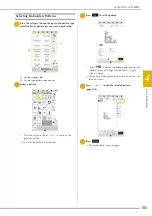 Предварительный просмотр 107 страницы Baby Lock BLTA Instruction & Reference Manual