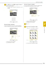 Preview for 121 page of Baby Lock BLTA Instruction & Reference Manual