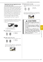 Preview for 143 page of Baby Lock BLTA Instruction & Reference Manual