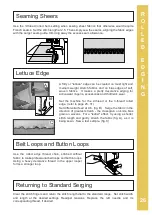 Предварительный просмотр 29 страницы Baby Lock Celebrate BLS1 Instruction And Reference Manual