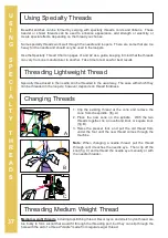 Preview for 40 page of Baby Lock Celebrate BLS1 Instruction And Reference Manual