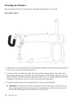 Предварительный просмотр 30 страницы Baby Lock Coronet BLCT16A Instruction And Reference Manual