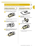 Предварительный просмотр 39 страницы Baby Lock Crafter's Choice BLCC2 Instruction And Reference Manual