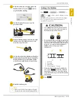 Preview for 41 page of Baby Lock Crescendo BLCR Instruction And Reference Manual