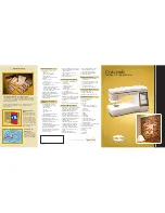 Предварительный просмотр 1 страницы Baby Lock Crescendo Quilting & Sewing Machine Quick Manual