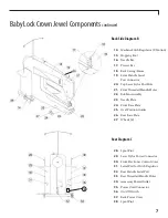 Preview for 10 page of Baby Lock Crown Jevel BLCJ18 Instruction And Reference Manual