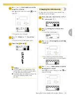 Предварительный просмотр 123 страницы Baby Lock Decorator's Choice BLDC2 Instruction And Reference Manual