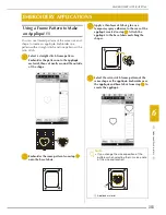 Preview for 110 page of Baby Lock Destiny BLDY Instruction And Reference Manual