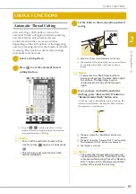 Предварительный просмотр 93 страницы Baby Lock Destiny II Manual