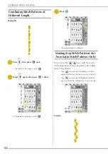 Предварительный просмотр 186 страницы Baby Lock Destiny II Manual